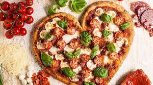 Heart Shape Pizza
